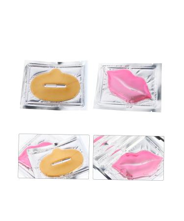 PartyKindom 20pcs Moisturizing Exfoliating Lip Mask Pads Collagen Infused Hydrating Treatment for Smooth Lips for Nourishing Random Style - Buy Online on GoSupps.com