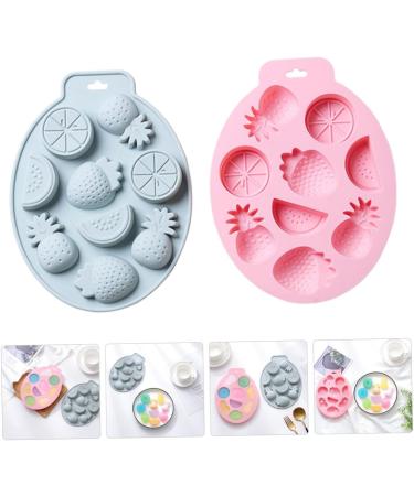 2pcs Ice Cube Mold Candy Silica Gel Modeling 22.7x17.1cm Blue - Buy Online on GoSupps.com