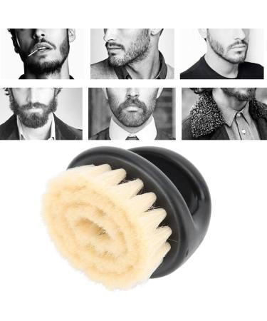 Beard Brush for Men Soft Portable Beard Shaving Brush Neck Face Hair Dust Remover Cleaning Brush Home Barber Salon Shaven Tool(Black) - Buy Online on GoSupps.com