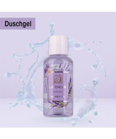 Accentra Women's Shower Set Gift Box - Lavender Body Lotion & Shower Gel - Perfect for Birthdays Valentine's Day Mother's Day & Christmas - Buy Online on GoSupps.com