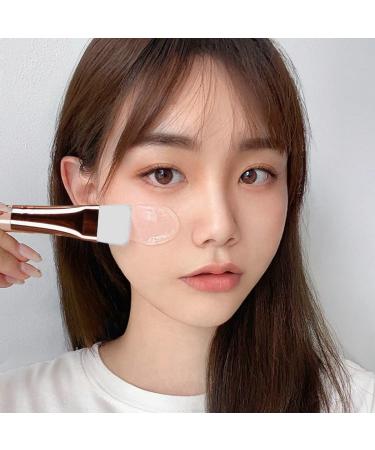 TEONEI Facial Mask Brush Set - 4Pcs Soft Makeup Brushes with Wooden Handles | Ideal Cosmetic Tools for Face Masks & Skincare - Buy Online on GoSupps.com