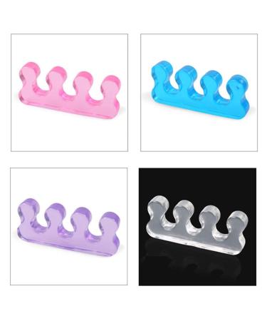 4 Pairs Gel Toe Stretcher & Separator for Pedicure & Nail Art - Buy Online on GoSupps.com