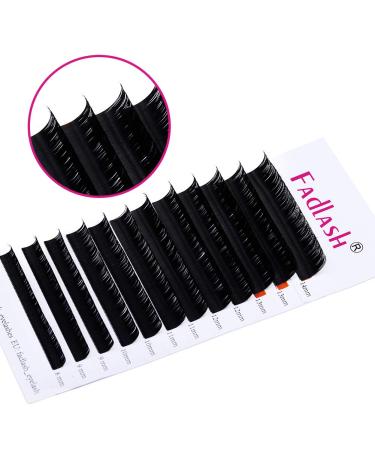 0.25mm D Curl Silk Eyelashes - Individual 8-14mm Mix | Premium Quality for Stunning Lashes - Buy Online on GoSupps.com