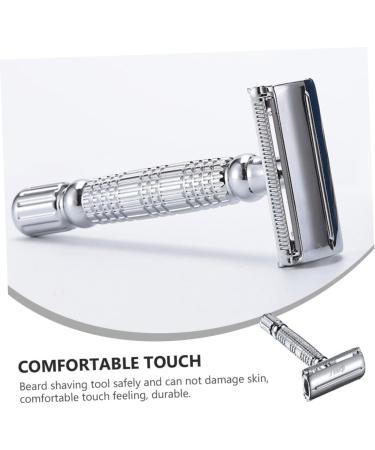 JECOMPRIS 2ST Manual Razor - Double-Speed Chrome-Plated Double-Sided Shaver for Men | Durable Alloy Design 2-Pack - Buy Online on GoSupps.com
