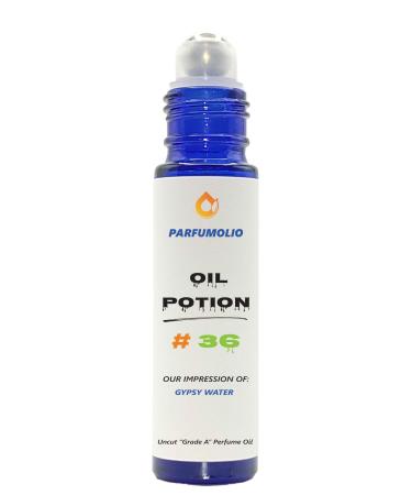 Oil Potion # 36 Inspired by Gypsy Water Unisex Uncut Grade A Fragrance Body Oil Dupe Concentrated Long Lasting Roll-On 10ml / 0.33 oz