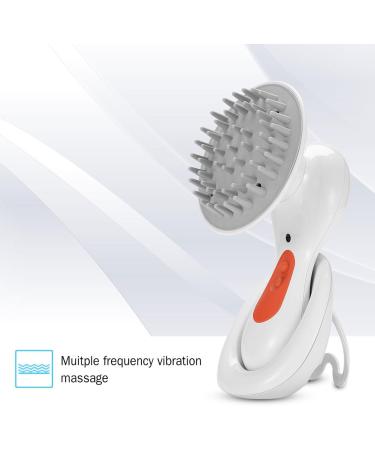 Buy Waterproof Electric Scalp Massager Comb - Vibration Hair Growth Brush for Stress Relief | International Shipping Available - Buy Online on GoSupps.com