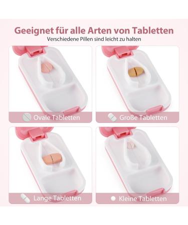 OPRET Tablet Divider & Cutter - Split Small Tablets & Large Pills Effortlessly | Precision Pill Splitter for Easy Medication Management - Buy Online on GoSupps.com