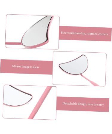 Beatifufu Eyelash Inspection Mirror Lash Mirror Small Lash Inspection Mirror Portable Glass Mirror Handheld Eyelashes Mirrors Lash Extension Mirror Lash Mirror for Lash Tech Eyelash Mirror 16.5x5x0.8cm - Buy Online on GoSupps.com