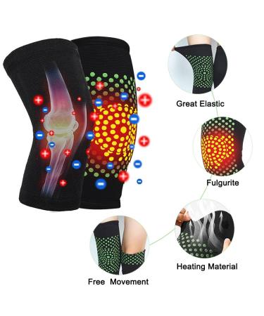 HASAIKA Self Heating Knee Pads Heated Knee Pads Heated Knee Sleeve Knee Pads for Pain Relief Knee Braces for Arthritis Arthritis  - Buy Online on GoSupps.com