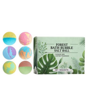 Yapetnck Shower Bombs | Bath Bubble Salt Ball | Natural Bubble Bath Balls for Relaxation Moisturizing Suitable for Women Kids and Men