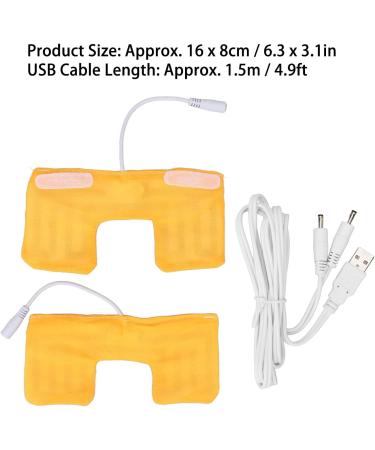 USB Electro Glove Heater - Portable 2-Pack Multi-Purpose Heated Pads for Camping & Warmth - Buy Online on GoSupps.com