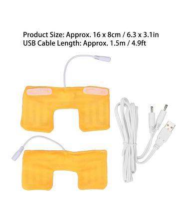 USB Gloves & Heating Cushions Set - Keep Warm This Winter | Portable 2 USB Electro Shoes for Camping & Outdoor Use - Buy Online on GoSupps.com
