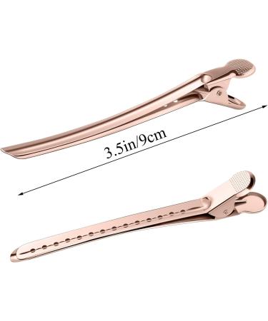 Hair Clips 5-piece hair clips duckbill hair clips rust-proof metal hair clips with holes for curly hair styling partition clips Blue Hair Clips (Size : Silver) - Buy Online on GoSupps.com