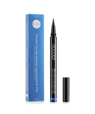 Docolor Eyeliner Waterproof Super Slim Liquid Eye Liner Gel-Blue - Buy Online on GoSupps.com