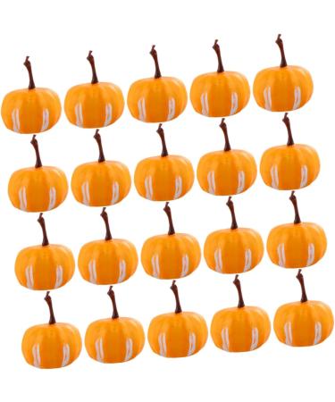Didiseaon 60 Pcs Simulated Mini Pumpkin Fake Pumpkin Halloween Pumpkin Decoration Simulation Small Pumpkin Simulation Pumpkin Little Pumpkin Foam Manual Yellowx3pcs 2.2X3.4CMx3pcs - Buy Online on GoSupps.com