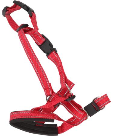 Zerodis Dog Head Halter with Safety Strap Stops Heavy Pulling On The Leash Padded Headcollar for Small Medium and Large Dog Sizes Adjustable Head Collar for Dogs (Red) L (about 6 8 Years Old) Red - Buy Online on GoSupps.com