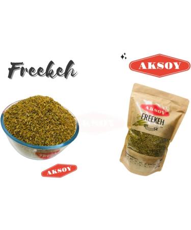 Aksoy Wholefoods Whole Grain Freekeh 1.25KG 1.25 Kilograms - Buy Online on GoSupps.com