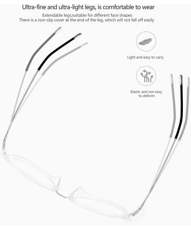 HBSelect Blue Light Filter Glasses - Protect Your Eyes from Screen Strain for Work & Gaming | Unisex Transparent Design - Buy Online on GoSupps.com