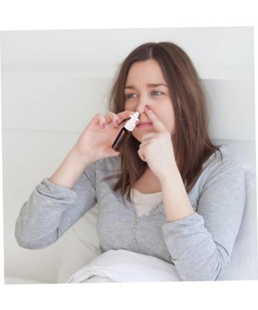 10pcs FOMIYES Direct Injection Nasal Spray Bottles - Travel Cosmetic Brine Mist Spray Bottle | Light Brown - Buy Online on GoSupps.com