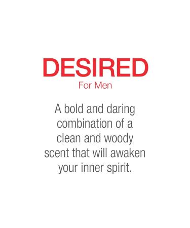Desired For Men Fragrance Mist 7.6 oz - Buy Online on GoSupps.com