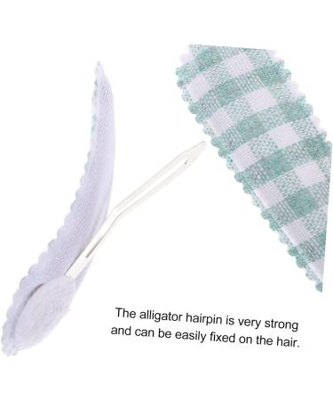 TOYANDONA 50 Pairs Fabric Bang Side Clip Kids Headdress Baby Tiara Barrette for Kids Girls Headdress Barrette for Girls Wire Wall Grid Girls Tiara Floral Headpiece Hair Toddler Bobby - Buy Online on GoSupps.com