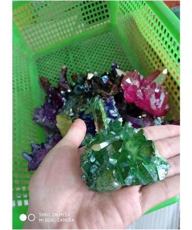 Light Green Titanium Bismuth Silicon Rainbows Raw Stones and Minerals Home Goods - Buy Online on GoSupps.com