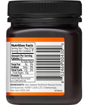 Manuka Doctor Multifloral Manuka Honey MGO 35+ - 17.6 oz (500g) - Premium Health Boost - Buy Online on GoSupps.com