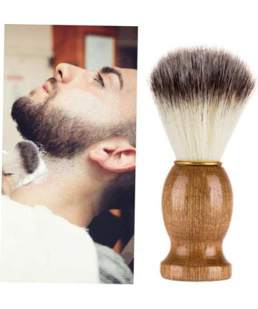 Frcolor Dachshaarbrush - Premium Wooden Hair & Beard Brush for Men | Soft Bristle Razor Brush & Dust Brush - Buy Online on GoSupps.com