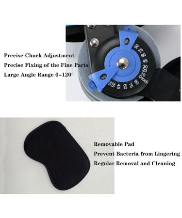 SFKLYU Knee Joint Fixation Bracket - Adjustable Leg Stabilizer Lock Hinge for Meniscus Tear Arthritis & Osteoarthritis - International Shipping Available - Buy Online on GoSupps.com