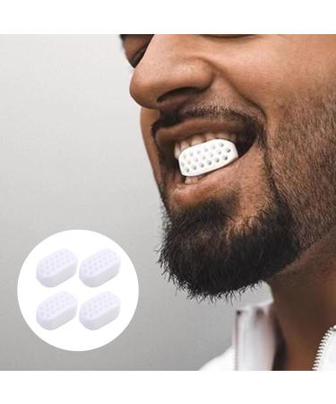Curfair Muscle Training Device for Men & Women | Silicone Jaw Trainer | Portable 4-Piece Face & Jaw Strengthening Set - Buy Online on GoSupps.com
