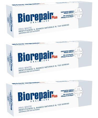 Biorepair Biorepair Pro White Whitening Toothpaste with Italian Enamel 75 ml