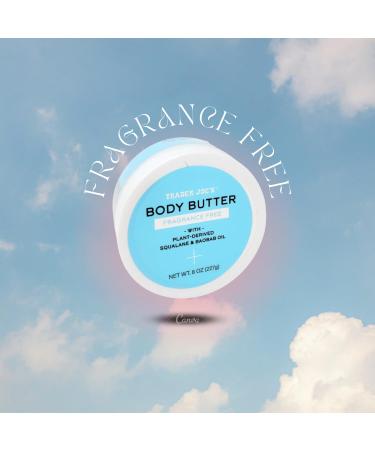 Buy Trader Joe's Fragrance-Free Body Butter Moisturizer 8 oz - Pack of 2 | International Shipping Available - Buy Online on GoSupps.com