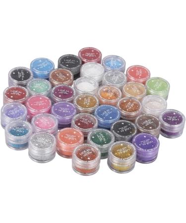 FOMIYES Eyeshadow Pigments 90 Pcs Eye Shadow Loose Eyeshadow Pigment Small Particles Loose Eyeshadow Glitter - Buy Online on GoSupps.com