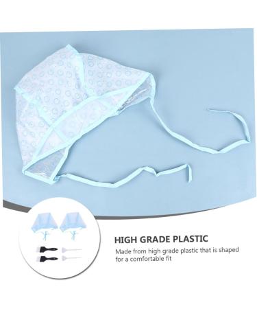 FRCOLOR 18 Pieces Highlighter Hat Hair Bleaching Cap Icing Cap Salon Hair Styling Accessories Hair Dye Brush Hair Dye Set Tipping Cap Hats Shell Household Sports Hair Dye Cap - Buy Online on GoSupps.com