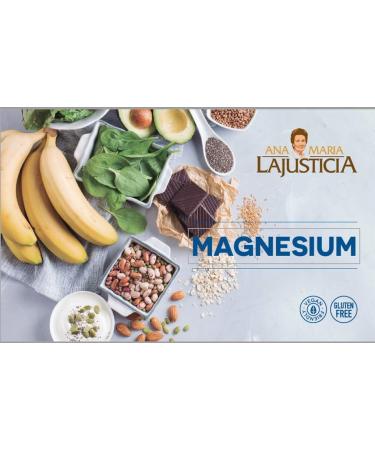ANA MARIA LAJUSTICIA Magnesium Total 5 Salts 100 Tablets - Supports Energy Metabolism, Protein Synthesis & Psychological Function - Reduces Tiredness & Fatigue - Buy Online on GoSupps.com