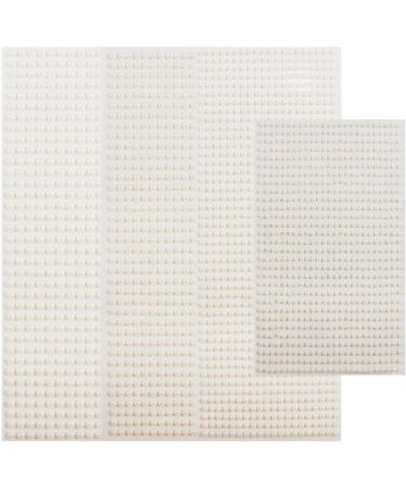  GMJTSRWV 3D Eyeshadow Stickers Pearl Face Jewelry Eyeshadow Stickers Self-Adhesive Face Body Eyebrow Diamond Nail Stickers Decoration 3mm / 4mm / 5mm / 6mm Instant Eyeshadow - Buy Online on GoSupps.com