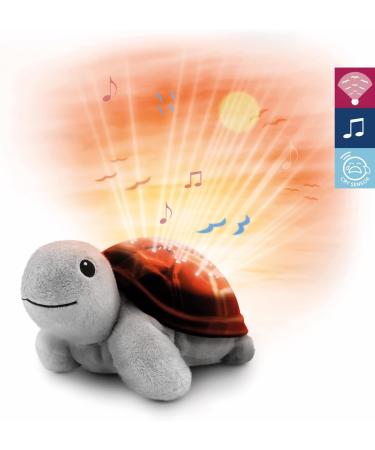 Zazu Tim the Turtle Projector - Portable Baby Night Light & Sunset Projector with 3 Calming Melodies | Gentle Brightness & Auto Shut-Off - Buy Online on GoSupps.com
