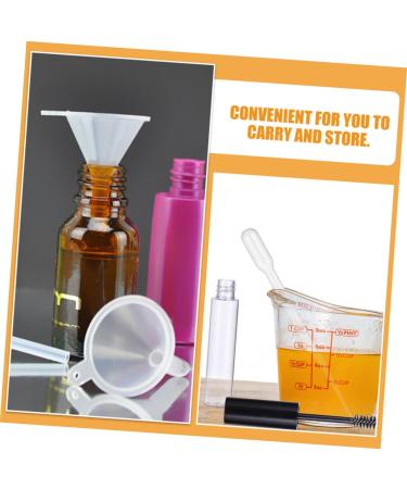 WOONEKY 9 Set Empty Mascara Bottle Eyelash Cream Tube Eyelash Growth Oil Bottle Tube Bottle Abs Transparent - Buy Online on GoSupps.com