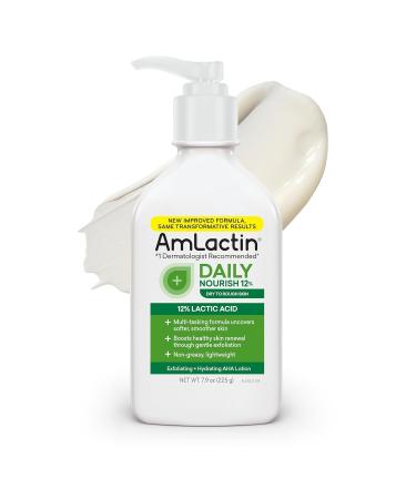 AmLactin Daily Moisturizing Body Lotion Paraben Free 7.9 Ounce (Pack of 3)