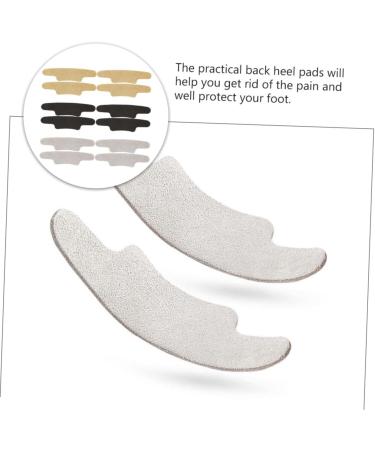 GLEAVI 12 Pairs Anti-Wear Foot Stickers | Heel Grips & Cushion Liners for Women's Pumps | Silicone Anti-Drop Heel Solutions - Buy Online on GoSupps.com