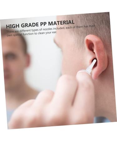 Ipetboom Replacement Tips for Ear Wash Nozzles 10pcs Disposable Ear Cleaning Tips - Buy Online on GoSupps.com