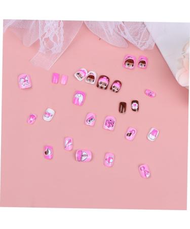 POPETPOP Children Fake Nail 3 Sets Kids False Nail Kids Art Fake Nail Nail Stickers Nail Art Decals Colorful Kids Nail Stickers Child Cartoon Fake Nail Patch Cartoon Nail Art Sticker - Buy Online on GoSupps.com