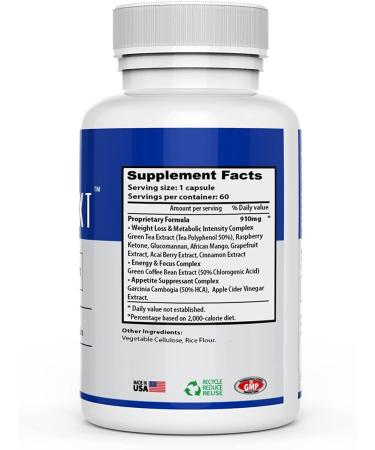 PHEN-MAXX XT 37.5 - Maximum Strength Weight Loss Diet Pills | Appetite Suppressant | Boost Energy & Mood - Buy Online on GoSupps.com