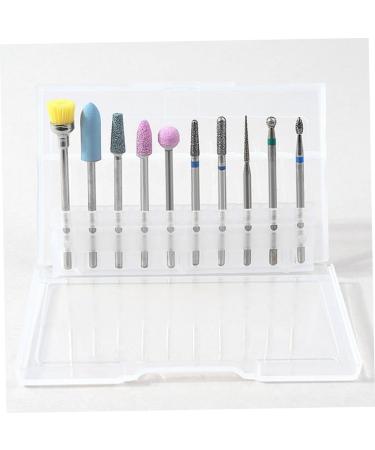 minkissy Nail Drill Bits for Acrylic Nails Ceramic Nail Drill Bit Diamond Cuticle Nail Bits Diamond Nail Drill Bit Manicure Drill Bits Nail Drill Kit Nail Grinding Head Alloy Suite medium Picture 1 - Buy Online on GoSupps.com