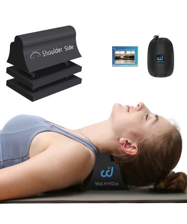Neck and Shoulder Relaxer, Neck Stretcher Chiropractic Pillows for Pain Relief, Cervical Traction Device for Cervical Spine Alignment.