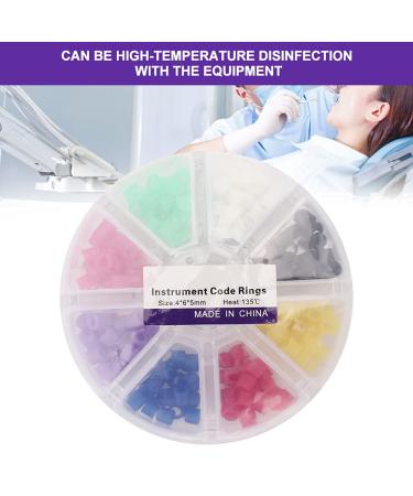 Multicolored Silicone Code Rings - 160 Universal Autoclavable Orthodontic Accessories for Dental Clinics - Buy Online on GoSupps.com