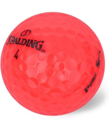 Spalding Pure Spin 12 Ball Pack - Red | Premium Golf Balls - Buy Online on GoSupps.com