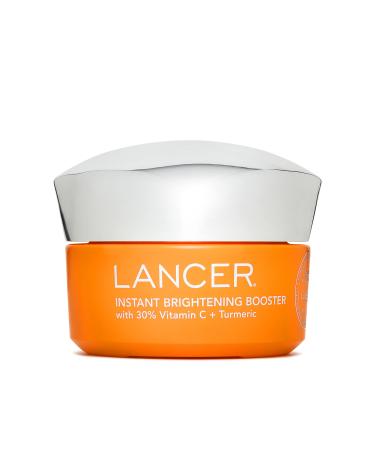 Lancer Skincare Instant Brightening Booster with 30% Vitamin C and Turmeric Exfoliating Anti-Aging Night Cream 1.7 Fluid Ounces