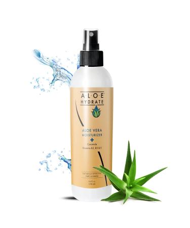 Body Lotion Spray An Oasis of Moisture and Nutrients to Moisturize Soften & Smooth Your Skin: Hyaluronic Acid Ceramide Vitamins Plant Lipids & Prebiotics in Pure Aloe vera