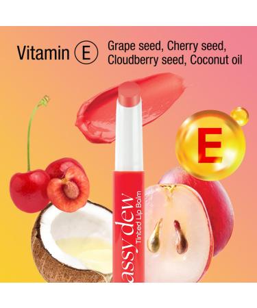 Absolute New York Glassy Dew Tinted Lip Balm (MLGD03 Peach) - Buy Online on GoSupps.com
